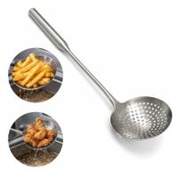 Escumadeira Grande De Inox Fritura Profissional 54x16cm Frigopro