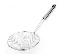 Escumadeira Inox Para Frituras 18cm Aramada Cozinha