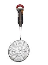 Escumadeira Para Fritura Aço Inox 34cm Resistente