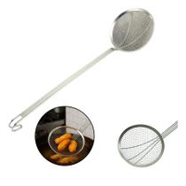 Escumadeira Peneira Fritadeira Inox Redonda Fritura 22cm FRG0252 Frigopro Escumadeira Peneira Fritadeira Inox Redonda Fritura 22cm FRG0252 Frigopro