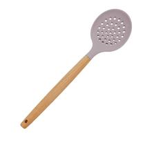 Escumadeira Silicone Cinza Mimo SN23324