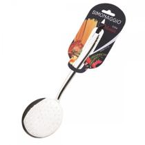 Escumadeira Simonaggio Moniz Inox Pequena 250.441.0412.300 Escumadeira Simonaggio Moniz Inox Pequena 250.441.0412.300