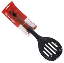 Escumadeira Vazada Nylon Cabo Resistente 34cm Escumadeira Vazada Nylon Cabo Resistente 34cm