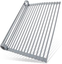Escurreplatos Ohuhu envuelto en silicona 45x39 cm para sobre el fregadero Escurreplatos Ohuhu envuelto en silicona 45x39 cm para sobre el fregadero