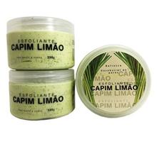 Esdoliante corpo e rosto capim e limão.