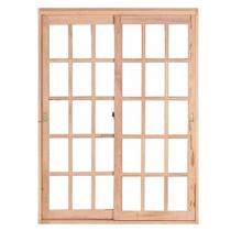 Esel porta sacada 2 folhas de correr p/ vidro quadriculado angelim - 216x180x012 (pe621q) Esel porta sacada 2 folhas de correr p/ vidro quadriculado angelim - 216x180x012 (pe621q)