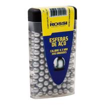 Esfera Aço BBS Steel Rossi CB128 Simulacro Recarga Air Gun Calibre 4,5mm 300un