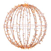 Esfera Colgante Vickerman 180Lt x 20" Plegable Plana Amarilla LED