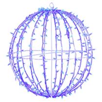 Esfera Colgante Vickerman Azul con LED Parpadeante 324 Luces 30 cm