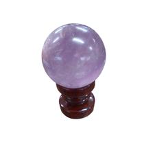 Esfera de Ametista mágica violeta com estado meditativo - Pedras São Gabriel