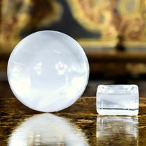 Esfera de Cristal 6cm com Base Elegância e Harmonia para Decoração