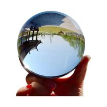 Esfera De Cristal De Vidro Transparente De 100mm, Acessório Para Fotografia, Esfera De Feng Shui,