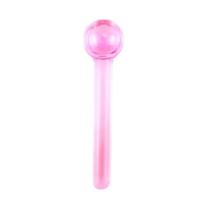 Esfera De Cromoterapia Ice Globes Para Massagem No Rosto Anti Aging Profissional Rosa