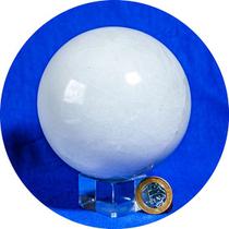 Esfera Quartzo Leitoso Natural Lapidado 10cm 1.780Kg Tipo A