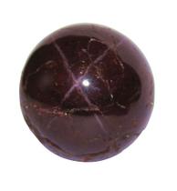 Esfera Rodolita Estrela 41 a 43mm Pedra Natural Garimpo