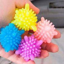 Esferas Bolas Mágicas Lava Roupas Elimina Fiapos E Pelos Bate Roupas Para Máquina de Lavar Esferas Bolas Mágicas Lava Roupas Elimina Fiapos E Pelos Bate Roupas Para Máquina de Lavar