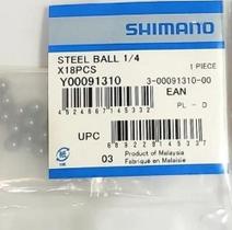 Esferas de aço shimano p/ cubo traseiro 1/4 y00091310