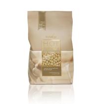 Esferas de cera dura Italwax White Chocolate 1kg para depilação