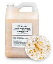 Esferas de sílica gel Dry & Dry 3,2 kg laranja e branco 2-4 mm Esferas de sílica gel Dry & Dry 3,2 kg laranja e branco 2-4 mm