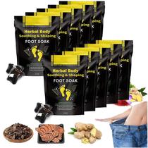 Esferas Herbal Detox Cleansing Foot Soak Beads 50 unidades para homens e mulheres