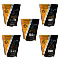 Esferas Plásticas Rossi Premium PVC 0.20g Brancas para Airsoft 6.0mm 5000un Esferas Plásticas Rossi Premium PVC 0.20g Brancas para Airsoft 6.0mm 5000un