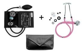 Esfigmo Adulto Bic NEW INNOVA PLUS + Rappaport Estetoscópio Duplo Premium - Varias Cores