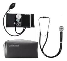 Esfigmo Aparelho De Medir Pressão Pamed + Esteto + Estojo