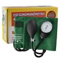 Esfigmomanômetro Aneróide Verde Linha Premium (G-TECH)