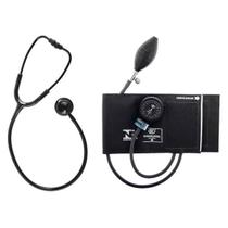 Esfigmomanômetro E Estetoscópio Duplo Black Bic Esfigmomanômetro E Estetoscópio Duplo Black Bic