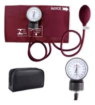 Esfigmomanometro Manual Aneroide Premium Com Bolsa Estojo Esfigmomanometro Manual Aneroide Premium Com Bolsa Estojo