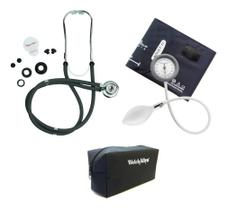 Esfigmomanômetro Welch Allyn DS44-11BR Durashock + Estetoscopio Duplo + Estojo