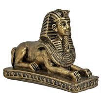 Esfinge Gizé Mitologia Grega Egípcia Proteção Estátua 15cm - M3 Decoração