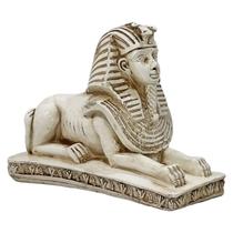 Esfinge Gizé Mitologia Grega Egípcia Proteção Estátua 15cm - M3 Decoração