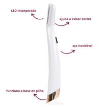 Esfoliador Lâmina Facial Que Esfolia E Depila Fácil