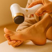 Esfoliador Lixa Elimina Removedor Pedicure Manicure Elétrico Calos Grosso Alicate Pés Portátil Macio