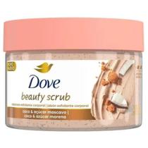 Esfoliante beauty scrub coco & acucar mascavo dove