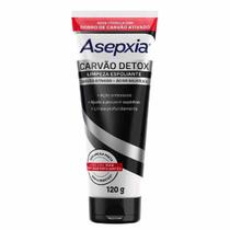 Esfoliante Carvao Detox Cravos E Espinhas 120g - Asepxia Esfoliante Carvao Detox Cravos E Espinhas 120g - Asepxia
