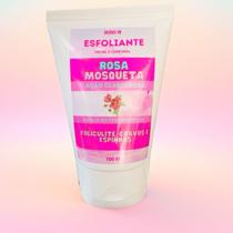 Esfoliante Clareador Rosa Mosqueta - 100g Manchas, Foliculites, Cravos, Espinhas