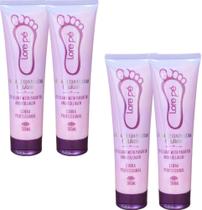 ESFOLIANTE COM PARAFINA E COLÁGENO SPA DOS PÉS 300ml - LORE PÉ Kit 4 und