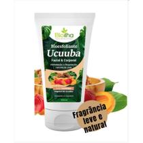 Esfoliante Corpo e Rosto com Ucuuba Clareador de pele, Hidrata e Regenera a Pele 150ml