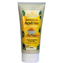 Esfoliante Corpo e Rosto de Açafrão Trata Foliculite, pelos encravados e Acne Bioilha