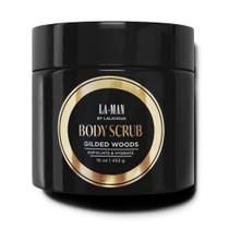 Esfoliante corporal Alliicious Gilded Woods La-Man 473 ml para homens