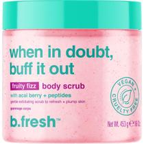 Esfoliante corporal B.TAN Fruity Fizz com Açaí e Peptídeos 250ml