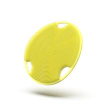 Esfoliante corporal Boie USA Flat Soft Silicone Esfoliante Amarelo Esfoliante corporal Boie USA Flat Soft Silicone Esfoliante Amarelo