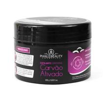 Esfoliante corporal carvão ativado - phallebeauty