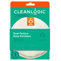 Esfoliante corporal CleanLogic Dual Texture com certificação orgânica (pacote com 6)