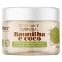 Esfoliante Corporal Coco Com Baunilha Apice Apse Renovação Celular Corpo Banho Premium Vegano 300g