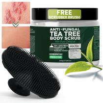 Esfoliante corporal com óleo de melaleuca terramed com mel de Manuka 250 ml com pincel