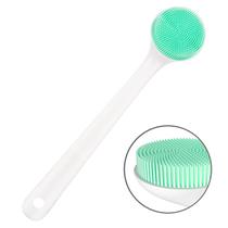 Esfoliante corporal de silicone V-TOP com cabo longo