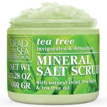 Esfoliante corporal Dead Sea Collection Esfoliante com sal e melaleuca 700ml Esfoliante corporal Dead Sea Collection Esfoliante com sal e melaleuca 700ml